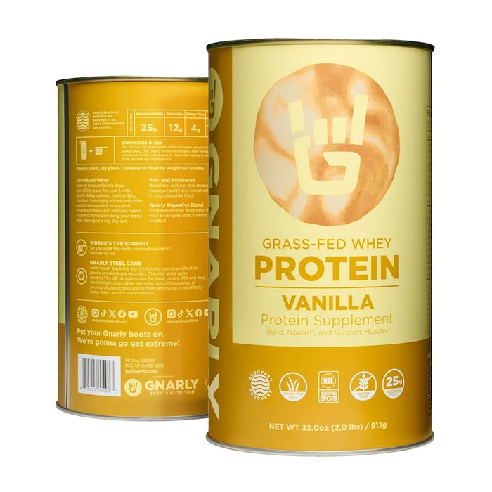 Gnarly Grass Fed Whey Protein