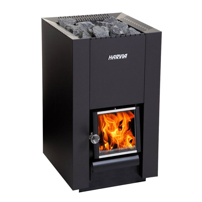 Harvia Linear 16 WK160C Wood-Burning Sauna Stove