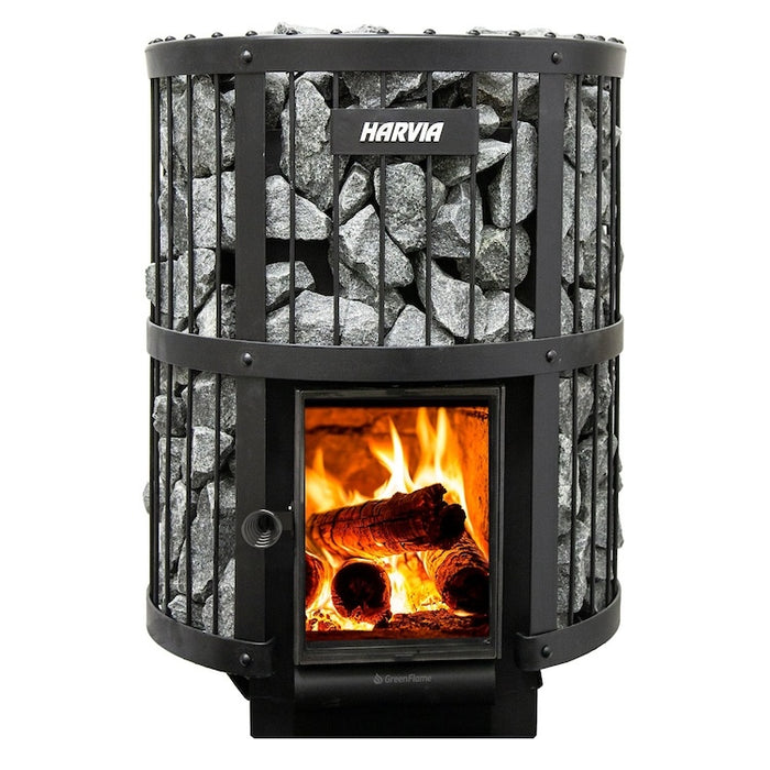 Harvia Legend 240 Greenflame Wood-Burning Sauna Stove