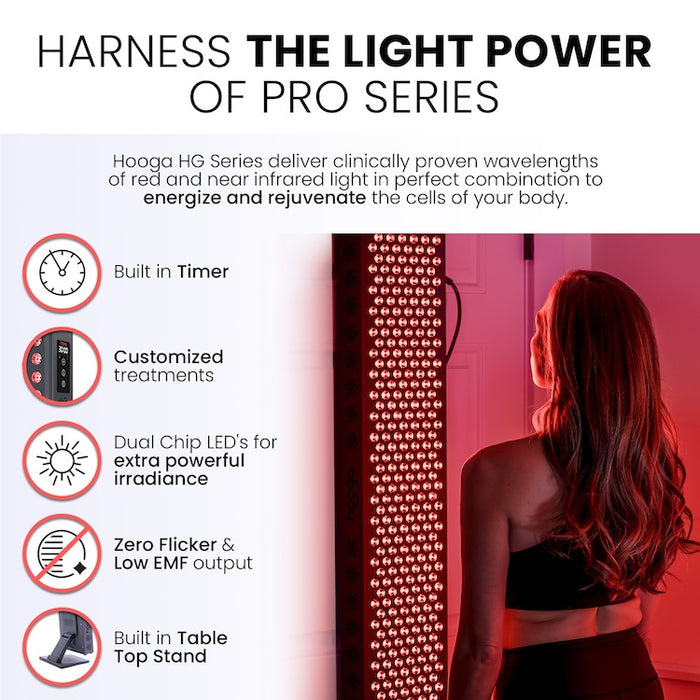 Hooga PRO300 Red Light Therapy Panel