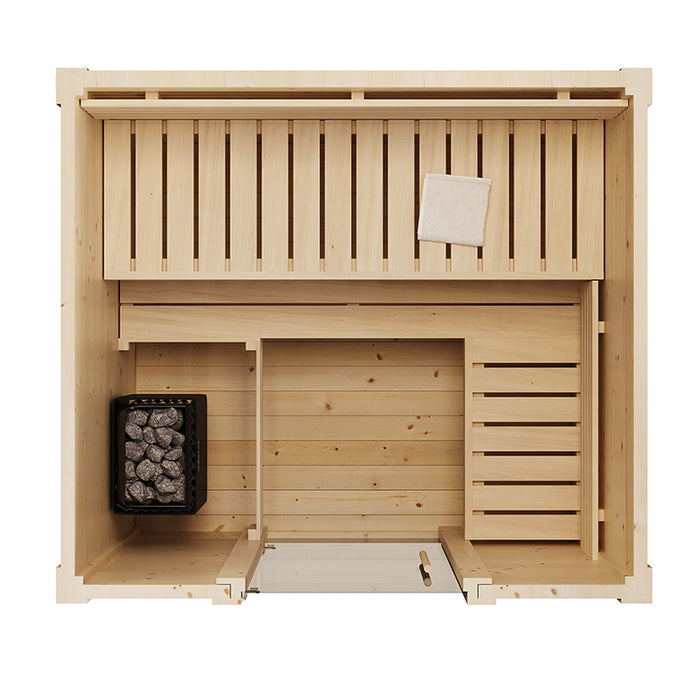 SaunaLife Garden Series G2 Outdoor Sauna Kit