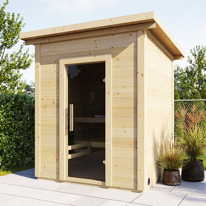 SaunaLife Garden Series G2 Outdoor Sauna Kit