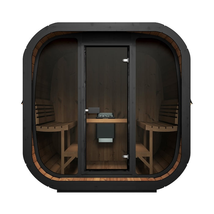 SaunaLife CL7G Cube-Series Outdoor Home Sauna Kit