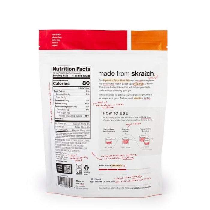 Skratch Labs Hydration Sport Drink Mix