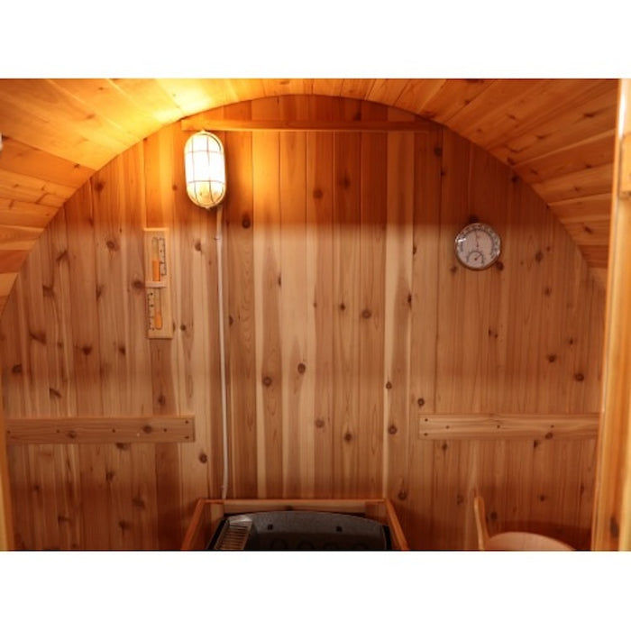 SunRay Solace 2-Person Barrel Sauna