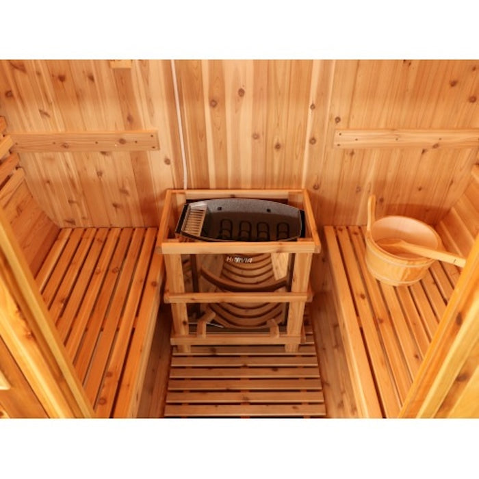 SunRay Solace 2-Person Barrel Sauna