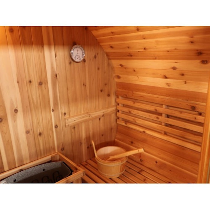 SunRay Solace 2-Person Barrel Sauna