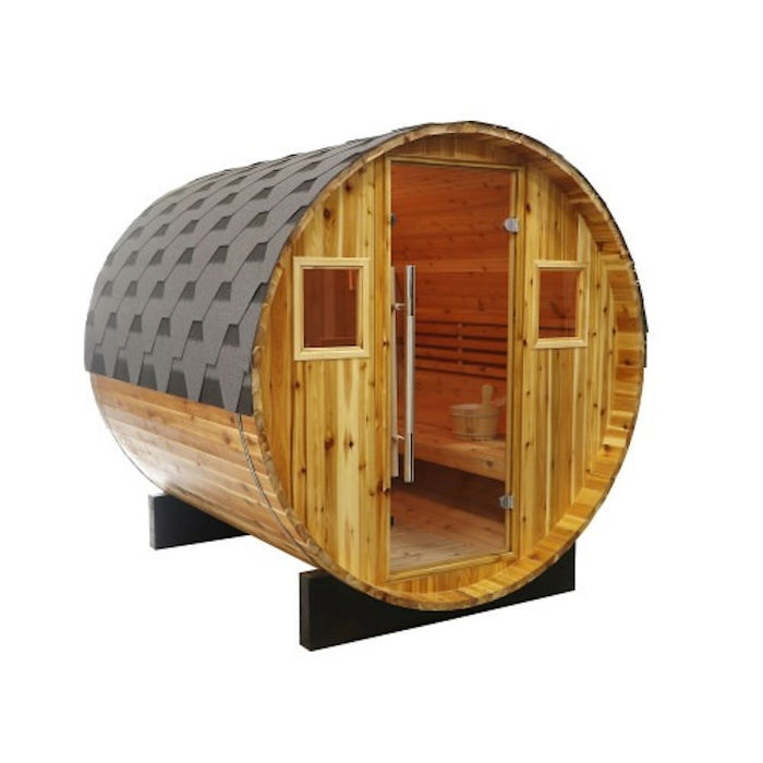 SunRay Galley 4-Person Barrel Sauna