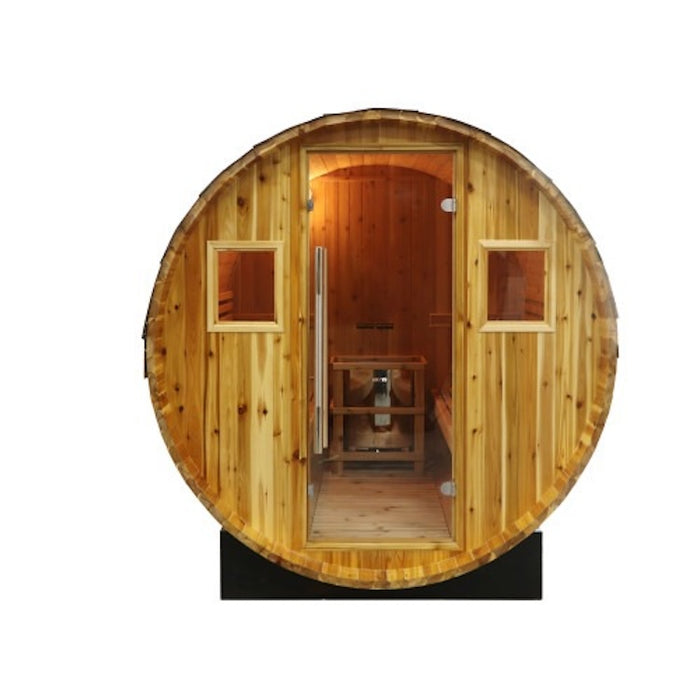 SunRay Galley 4-Person Barrel Sauna