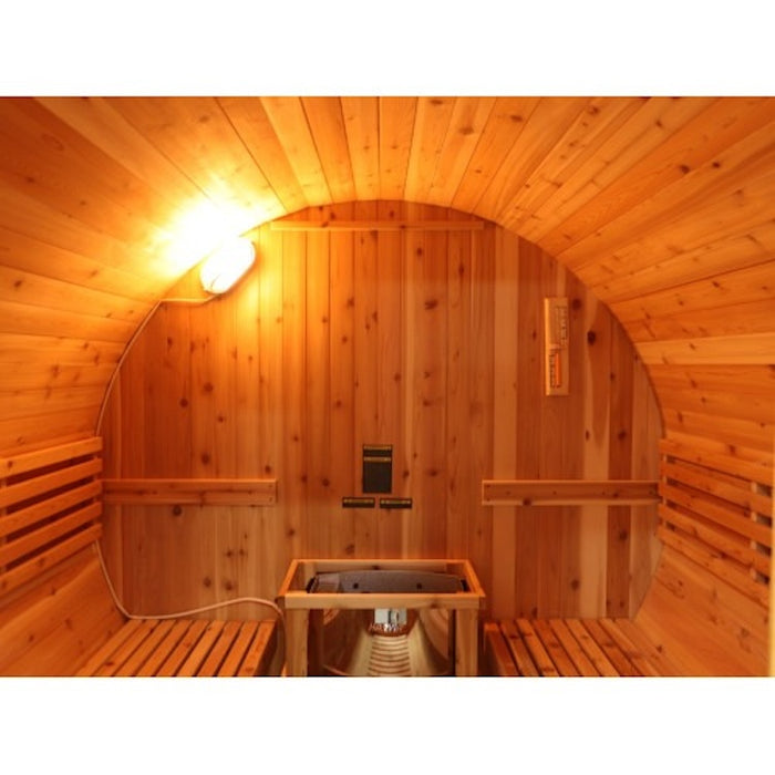 SunRay Galley 4-Person Barrel Sauna