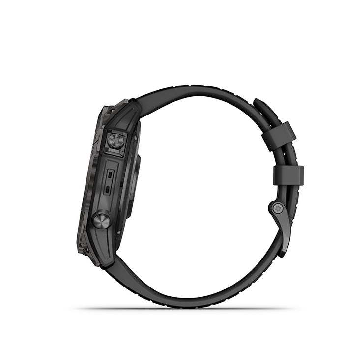Garmin Fenix 7X Pro Sapphire Solar Smartwatch Carbon Gray DLC Ti