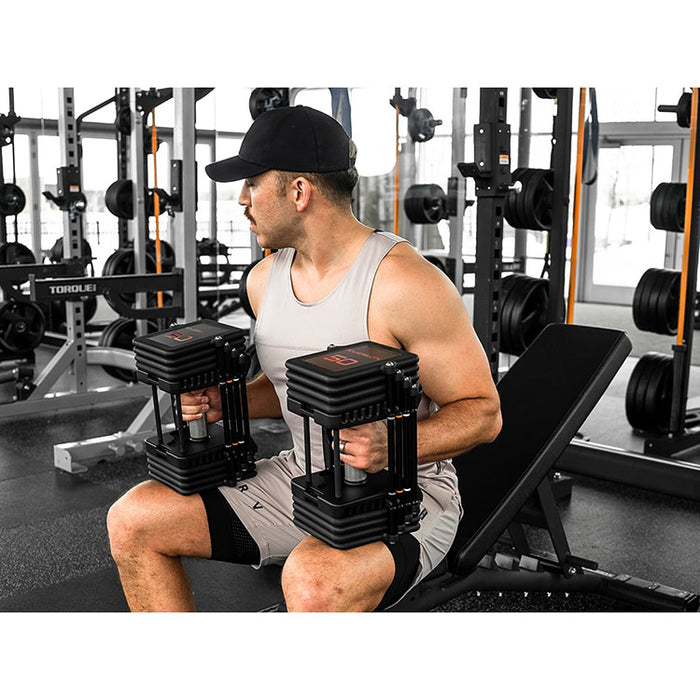 PowerBlock Commercial Pro 100 Adjustable Dumbbell Set