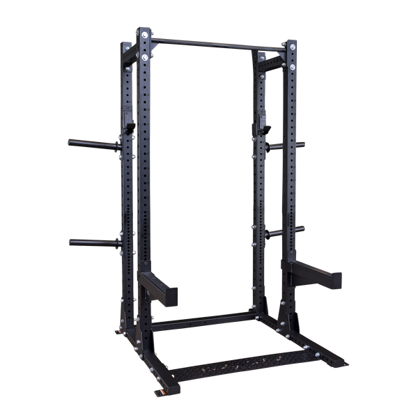 Body Solid Pro Clubline Half Rack Cage with Extension SPR500BACK