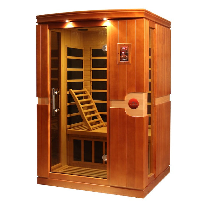 Dynamic Venice 2-person Low EMF FAR Infrared Sauna (Canadian Hemlock)