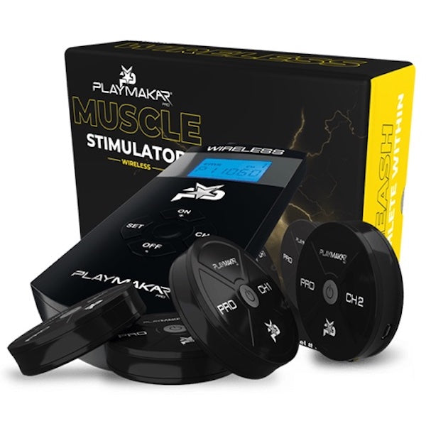 PlayMakar SPORT Wired TENS Electrical Muscle Stimulator Unit