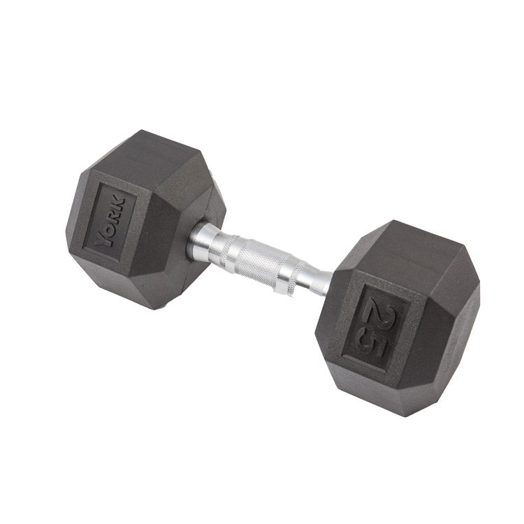 York Barbell Rubber Hex Dumbbell Recovery For Athletes