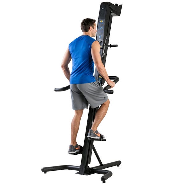 Best choice products 2 in 1 total store body vertical climber magnetic exercise bike machine