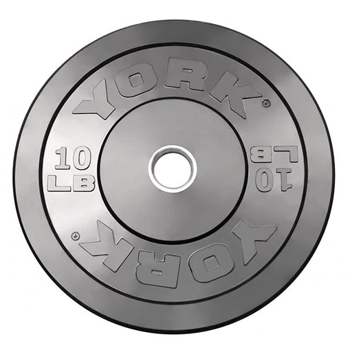 York Barbell Rubber Training Bumper Plate 10 lb-min