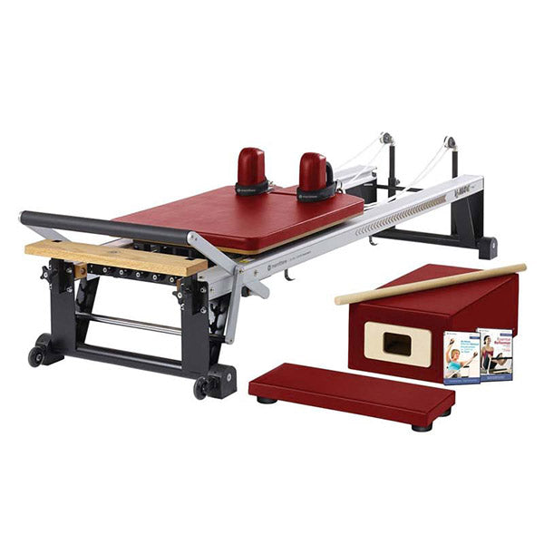 Merrithew Reformer Box with Footstrap, Extra Long Long, Black