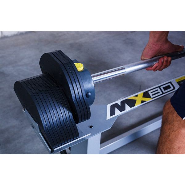 Mx select mx80 adjustable barbell & ez curl bar sale