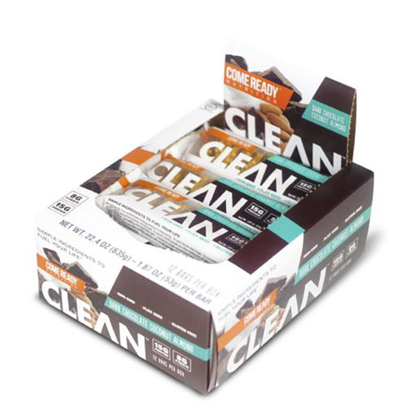 Clean Bar Dark Chocolate Sea Salt - Ready Nutrition